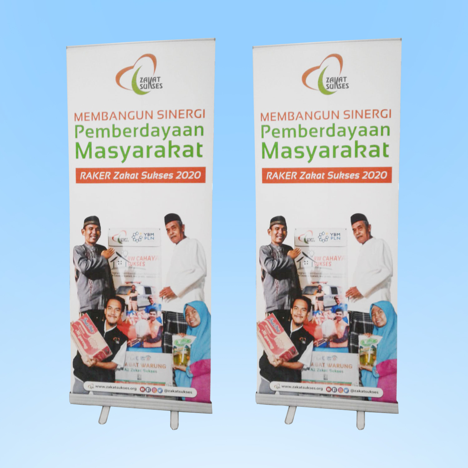  Banner  Zakat  desain  banner  kekinian